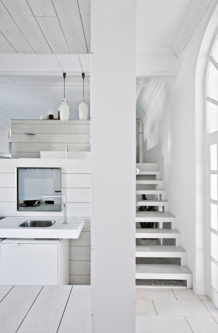 Jak zbudować schody na antresolę w małym mieszkaniu ?
