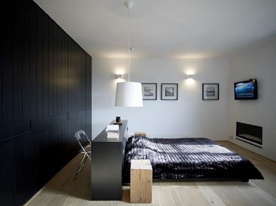 Mieszkanie - loft  w męskim stylu. (6681)