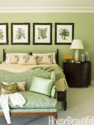 Zielona sypialnia
