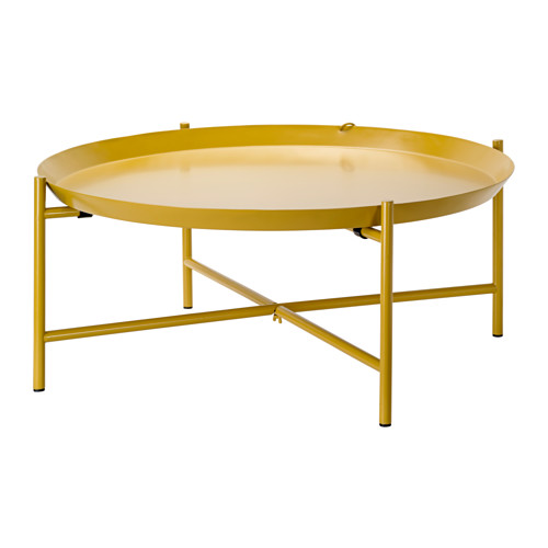 Żółty stolik do salonu (53315)