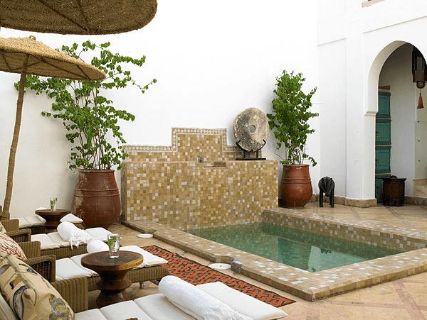 Ttradycyjny marokański hotel