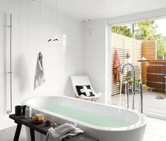 11 inspirujących pomysłów na łazienkę w stylu skandynawskim oraz wyniki candy:) | Lovingit