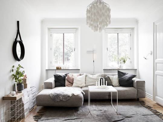 Małe skandynawskie mieszkanie w Szwecji // Tiny scandinavian appartment in Sweden – LEMONIZE.ME