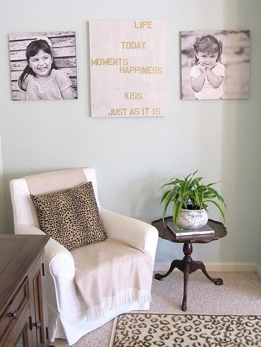 Sweetie Pie Style: DIY Quote on Canvas Wall Art